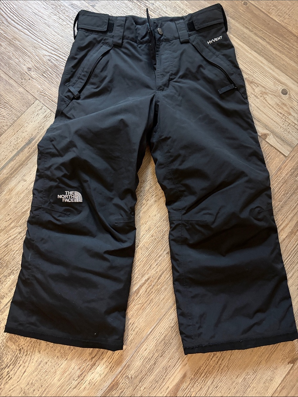 The North Face Kids Black Insulated HyVent Snow Pants